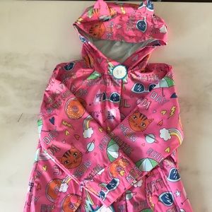 Carters girls 4T Raincoat